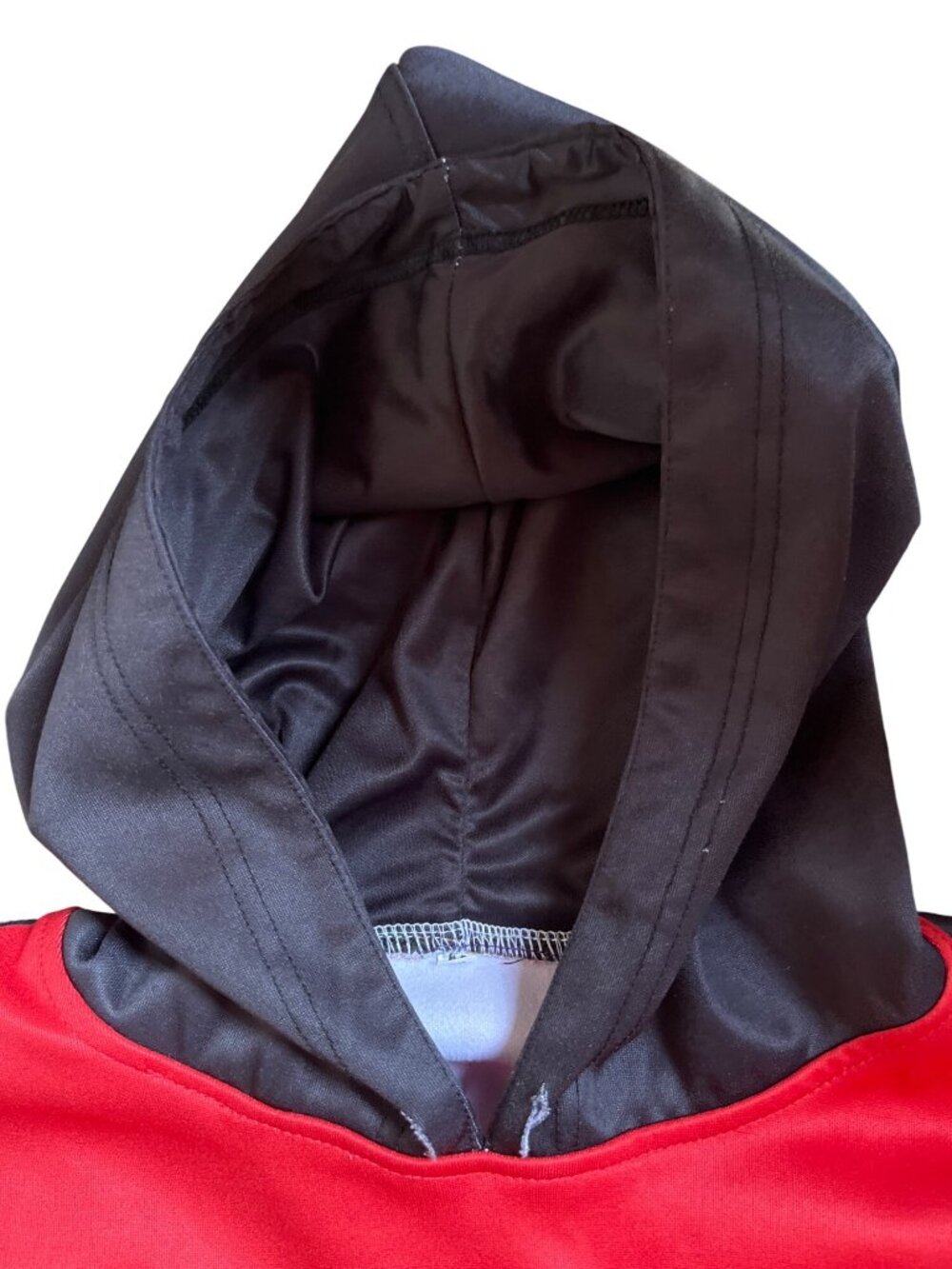 JSEC Kindness Crew Red & Black Hoodie Medium 30h - Picture 6 of 8